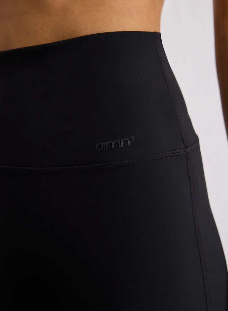Black Sense Straight Leg Tall Tights