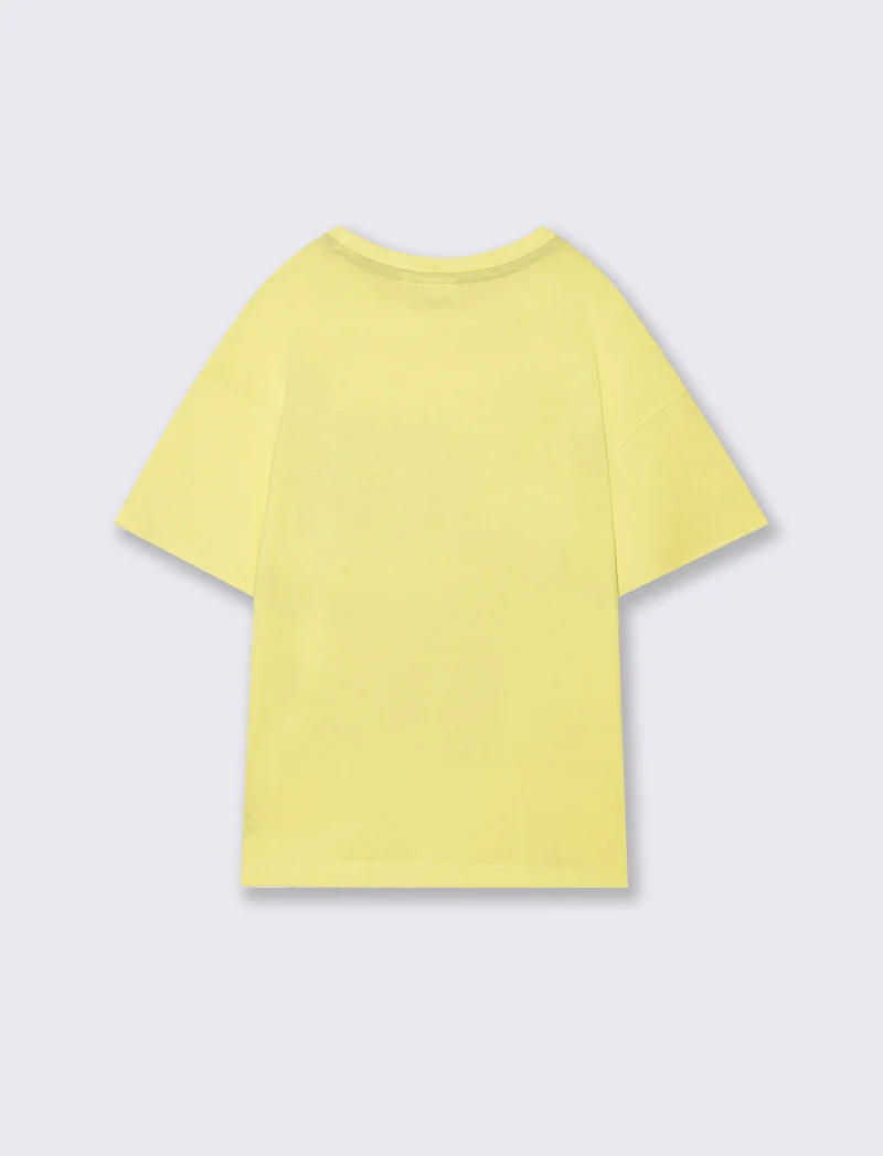 T-shirt Superman per giovani fan - Giallo