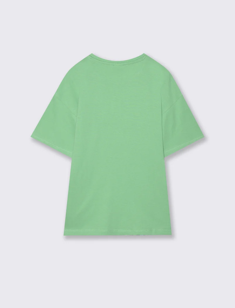 T-shirt Marvel in cotone per giovani fan - Verde
