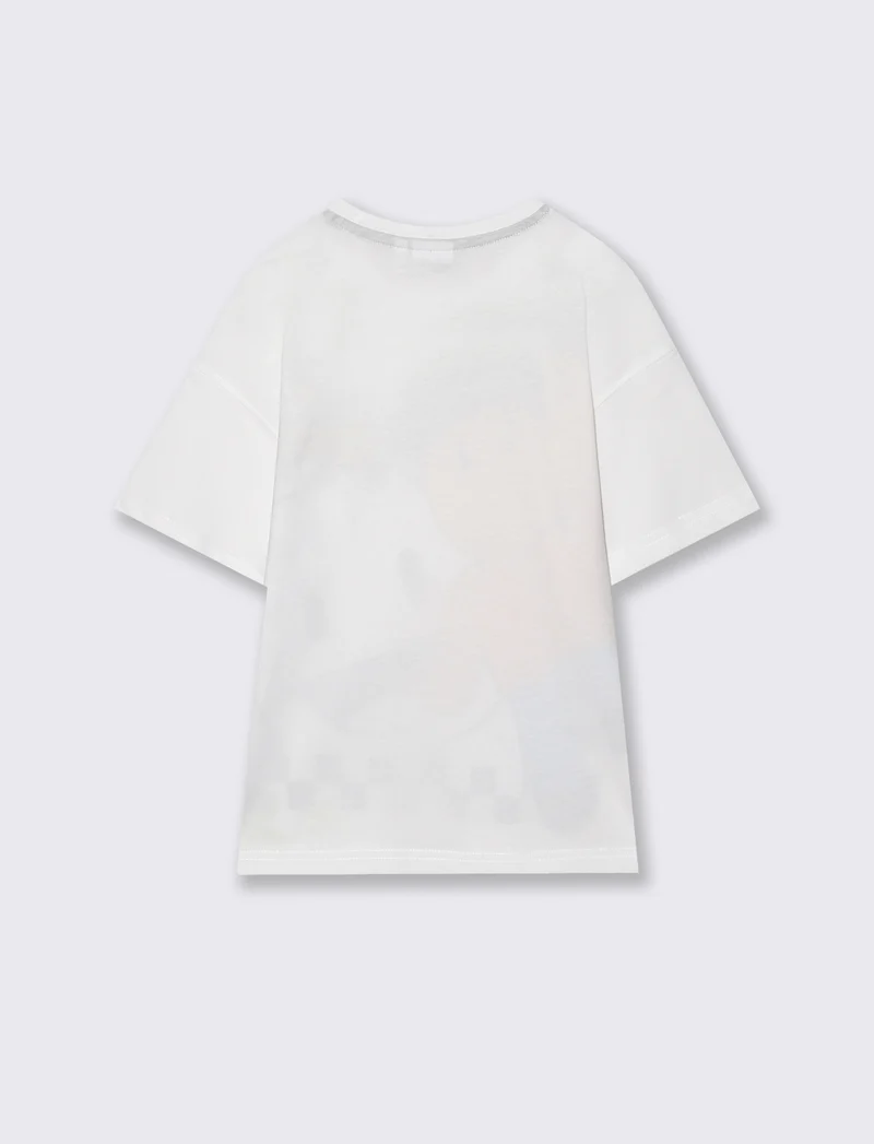 T-shirt Stumble Guys per giovani fan - Bianco