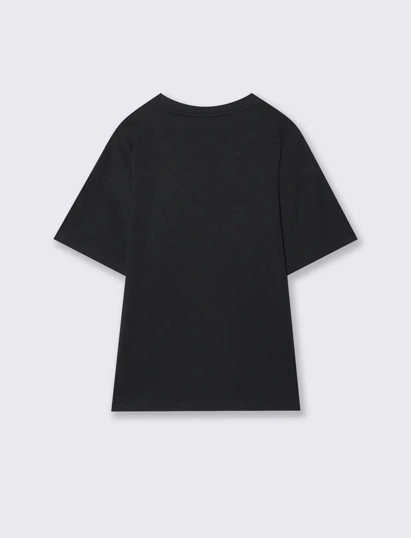 T-shirt One Piece per giovani fan - Nero