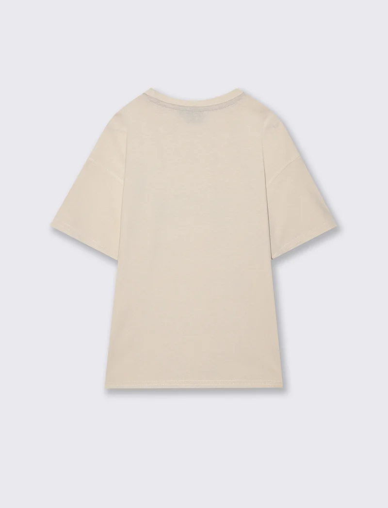 T-shirt One Piece per giovani fan - Beige