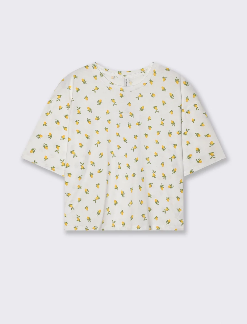 T-Shirt Cotone Girocollo Manica Corta - var 3