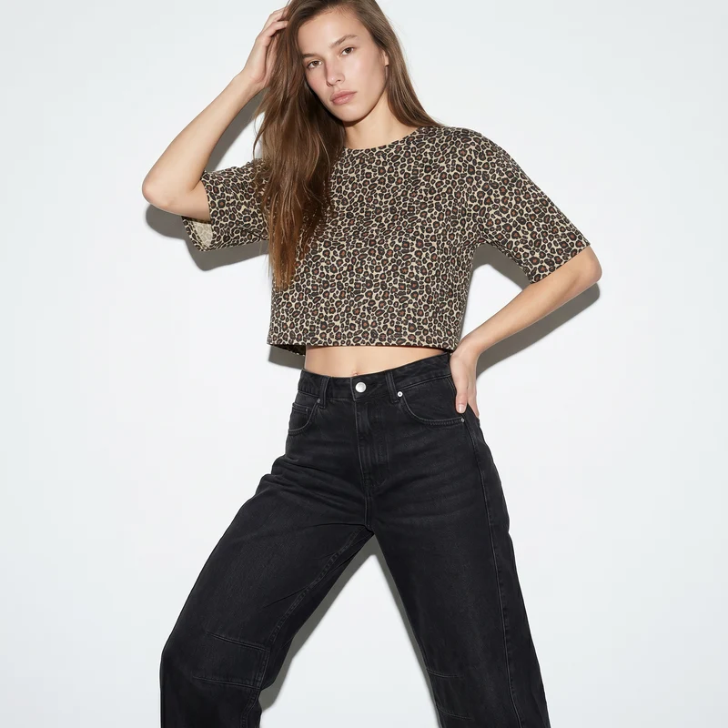T-Shirt Cotone Girocollo Manica Corta - var 1
