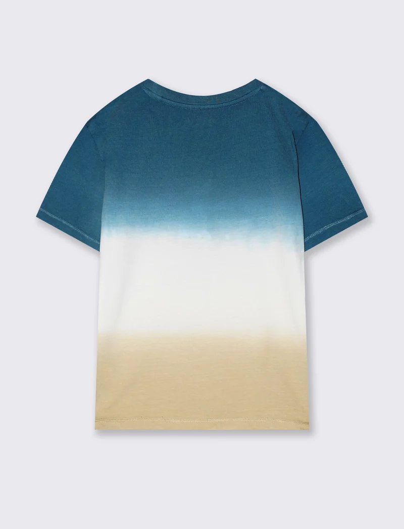 T-SHIRT Tie&dye Girocollo Casual e Stilosa - Multicolore