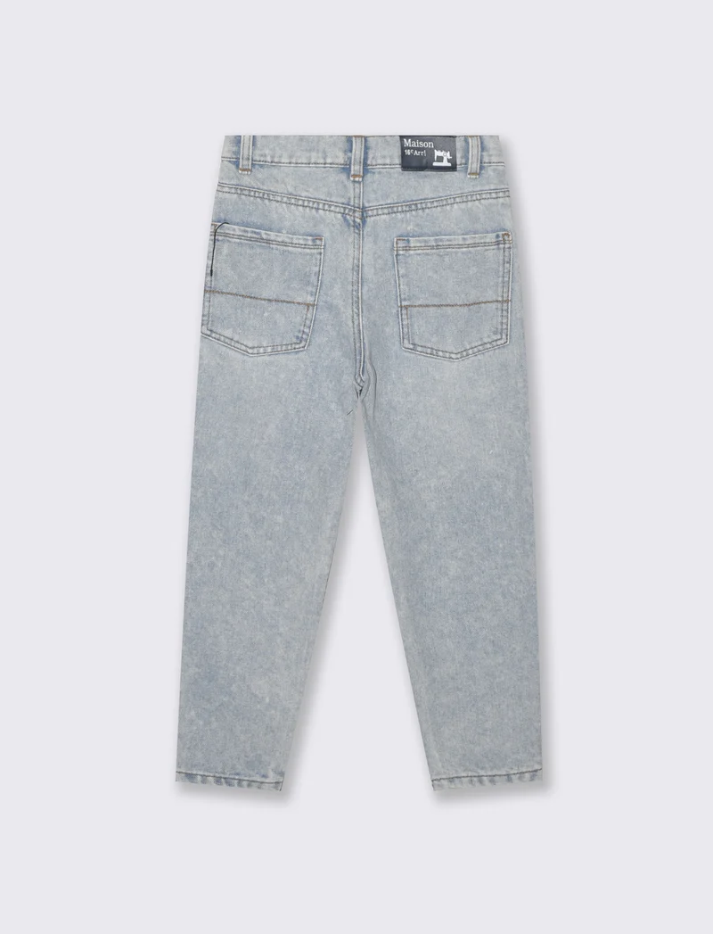 Jeans 5 tasche in cotone comodi e trendy - Denim