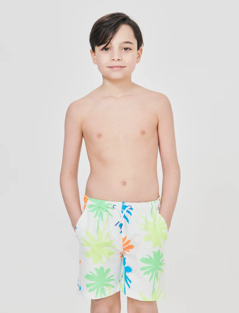Costume 2Pack: boxer fluo e stampati - Arancio