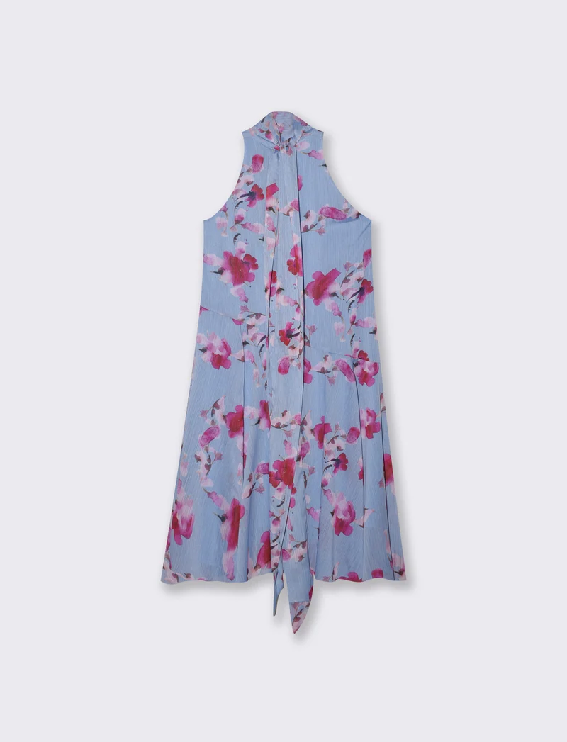 Vestito Loungette con Collo a Fiocco - var 2