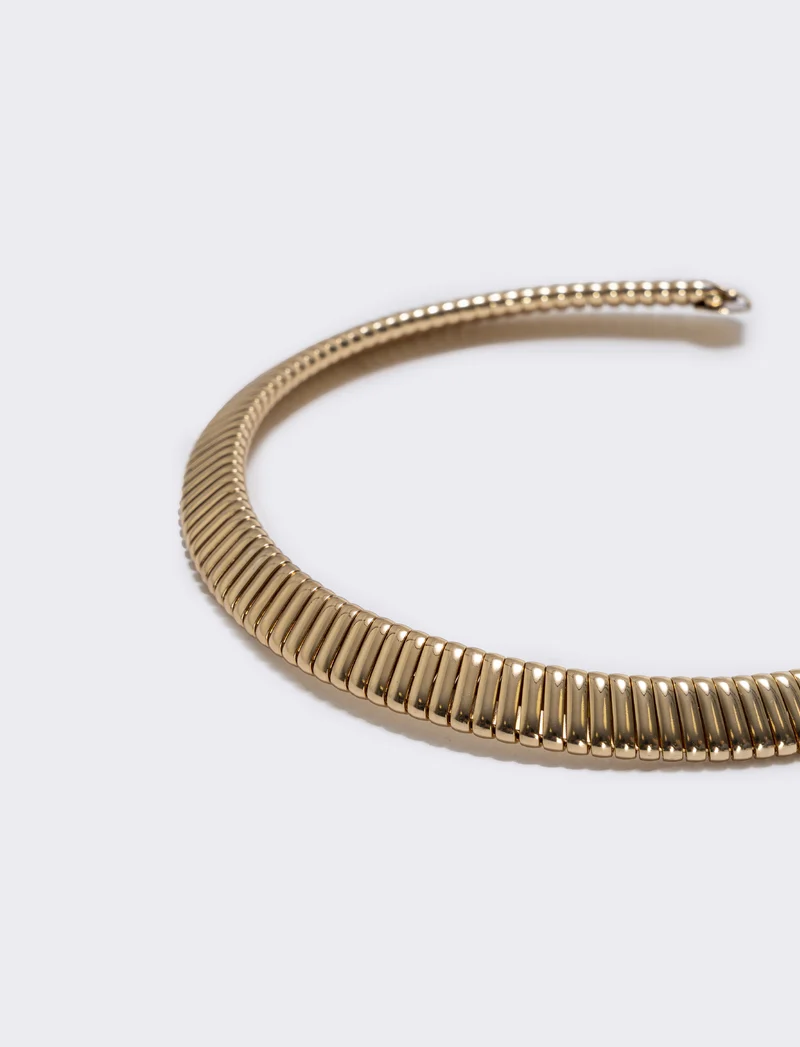 Collana girocollo rigida - Oro