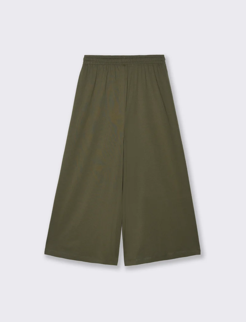 Pantalone Coulotte con Elastico e Coulisse - Ve.milit.