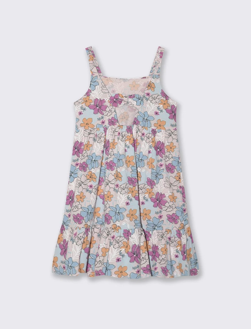 Abito da bambina in fresco cotone - Fantasia