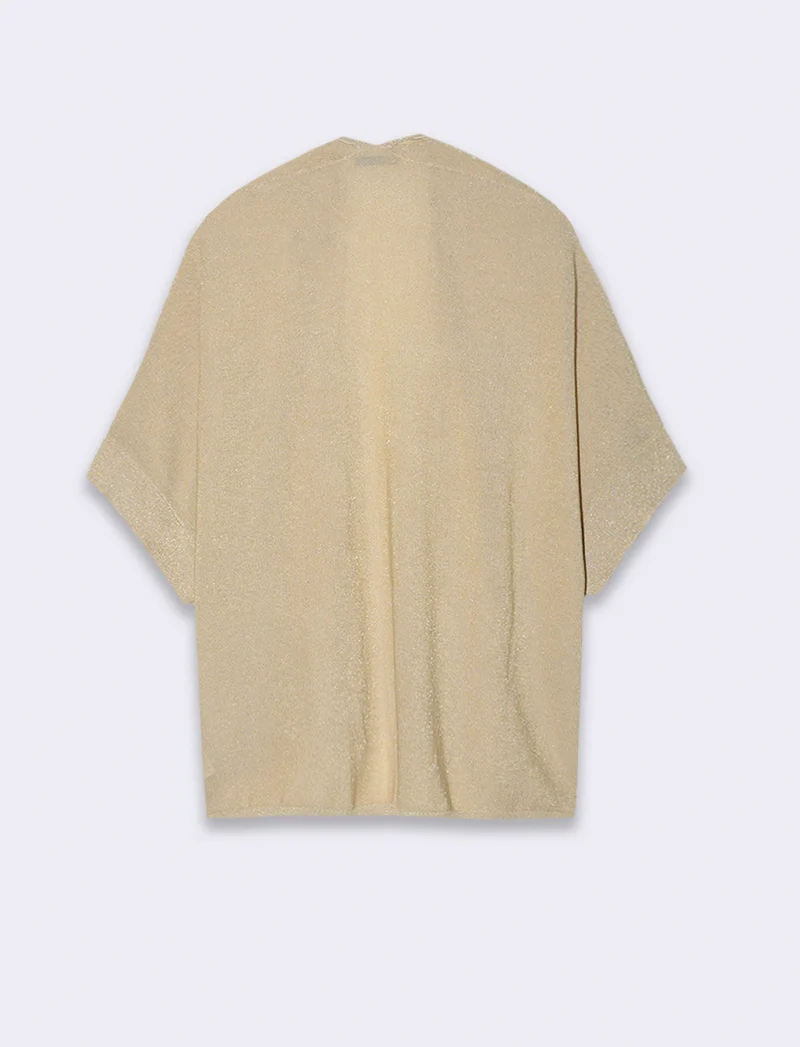 Maglia cardigan da donna - Beige
