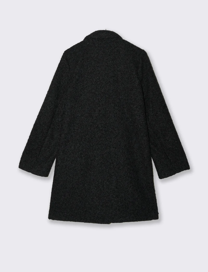 CAPPOTTO MONOPETTO - Nero