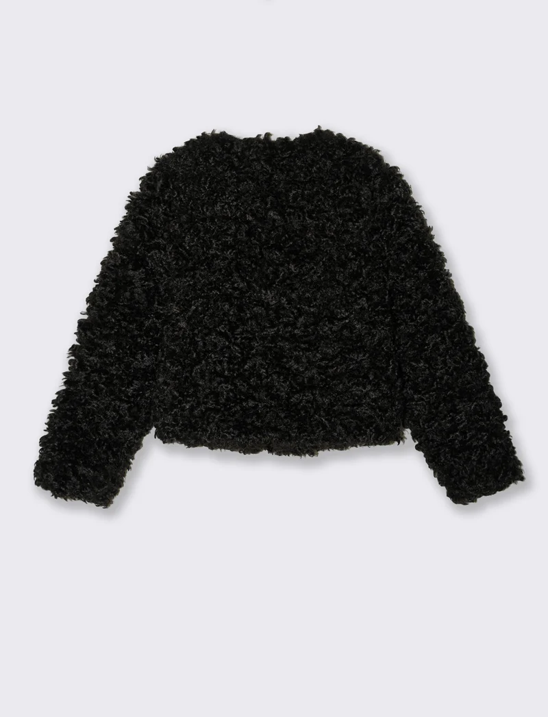 PELLICCIA CORTA - Nero