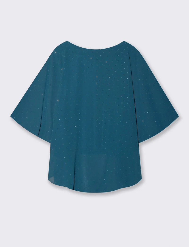 CASACCA OVER CON APPLICAZIONI STRASS - Ottanio