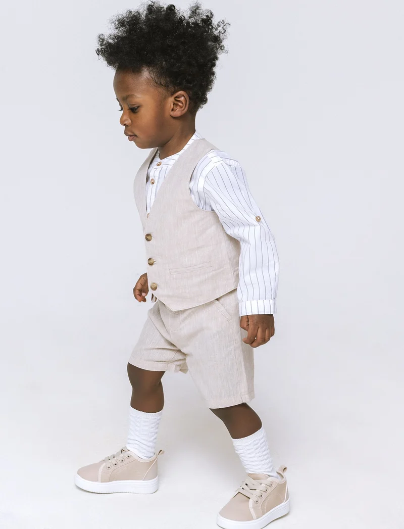 Camicia rigata da neonato - Righe