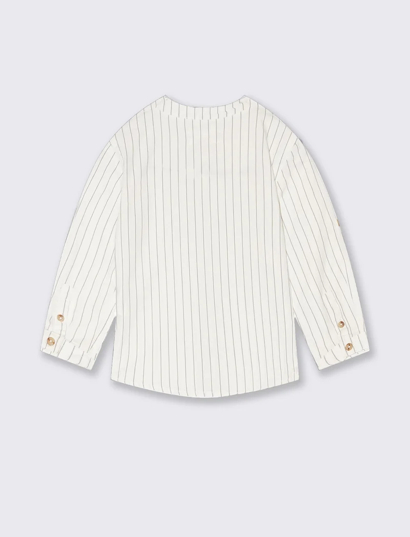 Camicia rigata da neonato - Righe