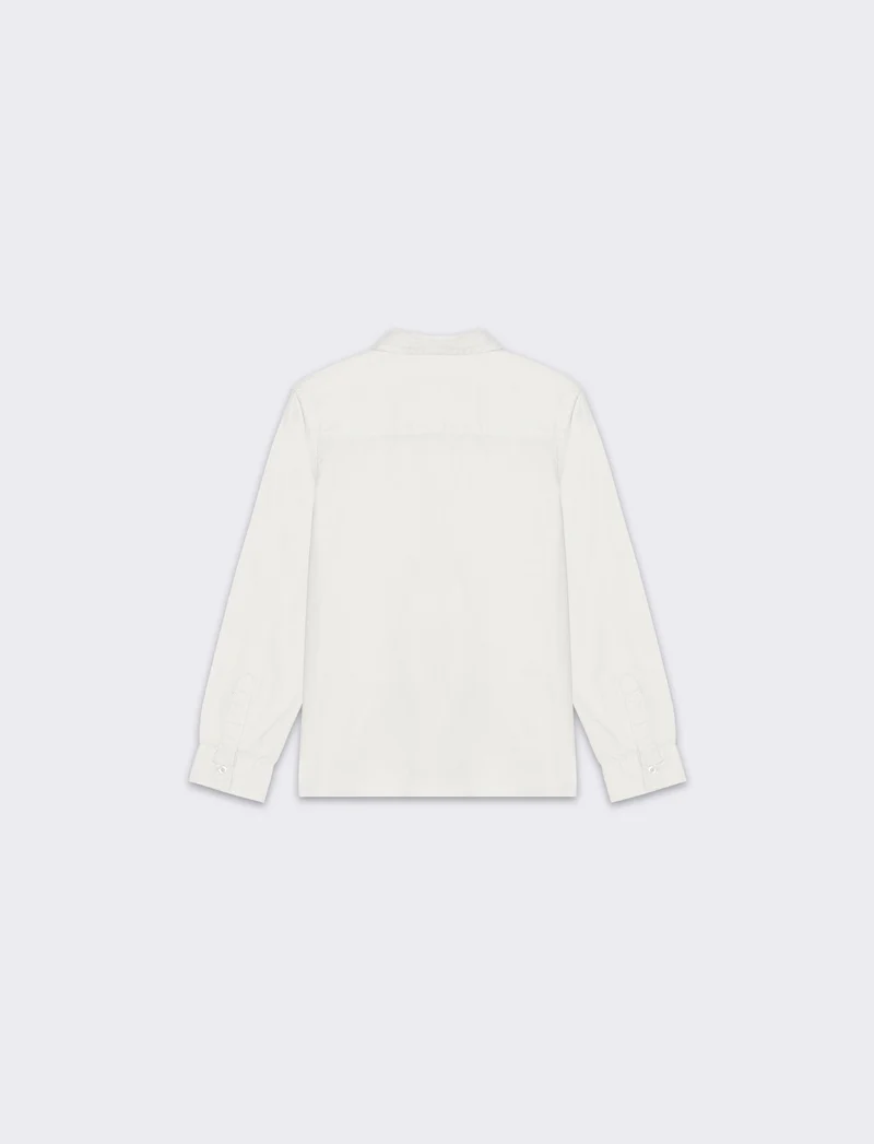 Camicia oxford da bambino - Bianco latte