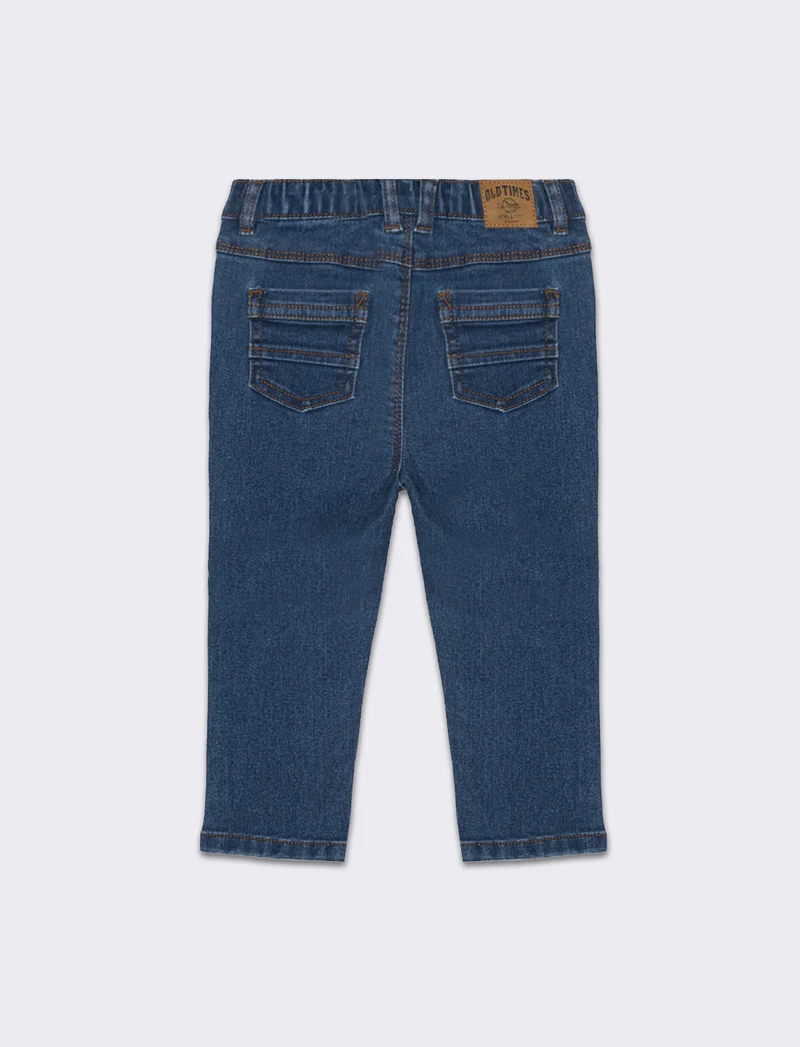 Jeans modello regular da neonato - Denim