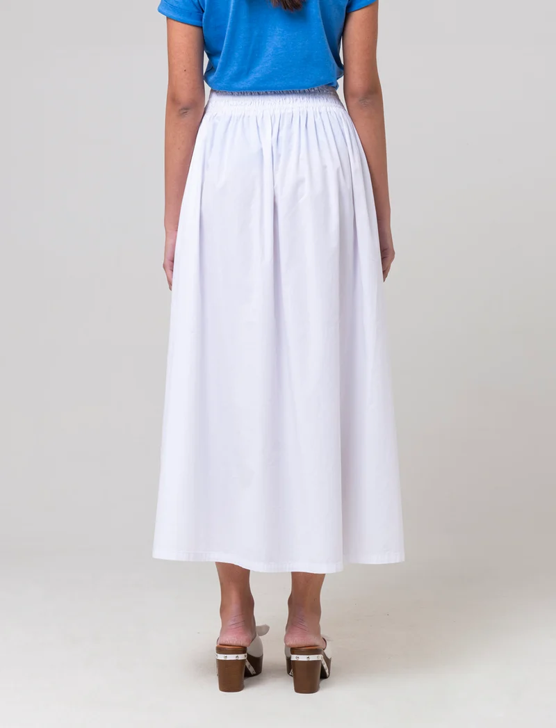 Gonna lunga da donna - Bianco