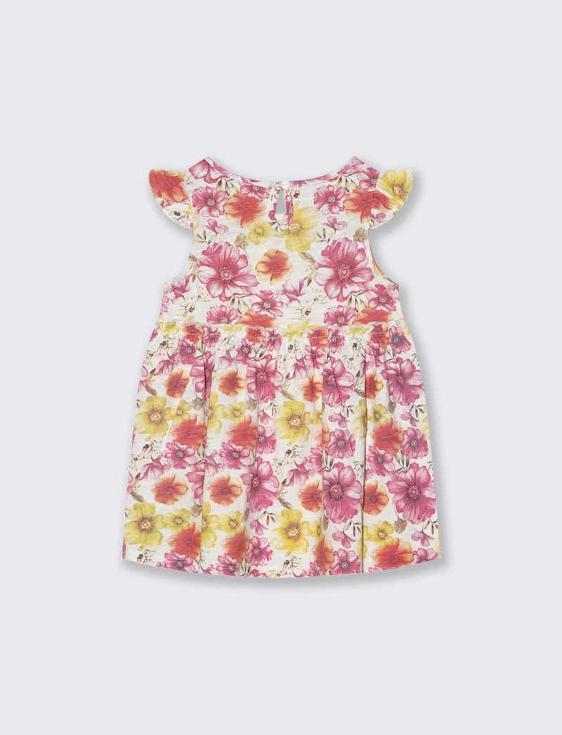 Abito casual a fantasia con rouches - Fantasia