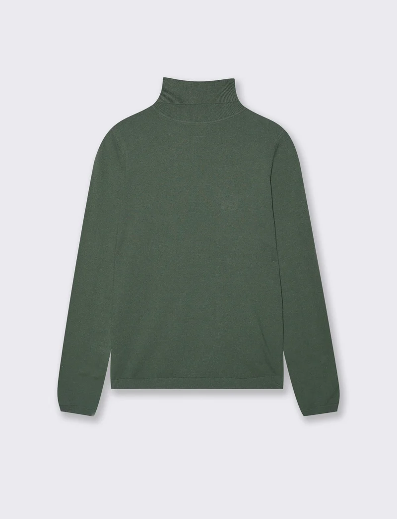 PULLOVER BASICO - Verde abete