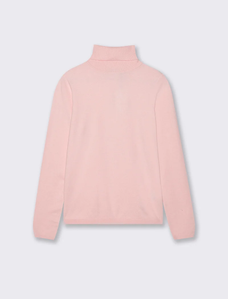 PULLOVER BASICO - Rosa candy