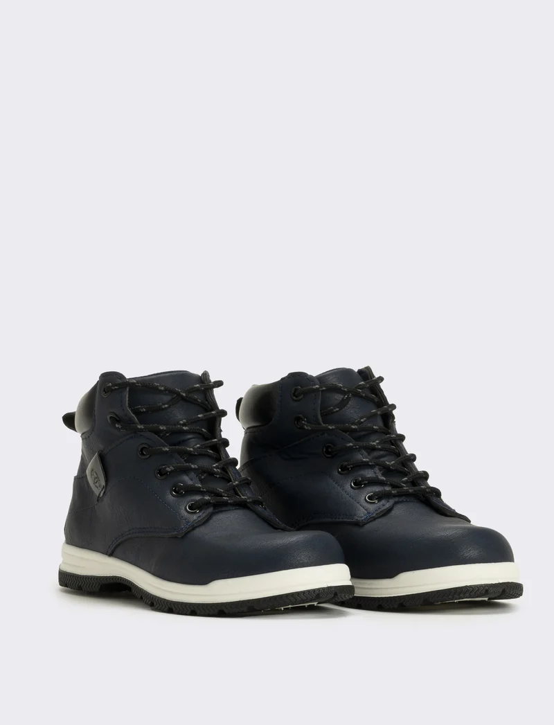 Scarpa stringata da bambino - Blu