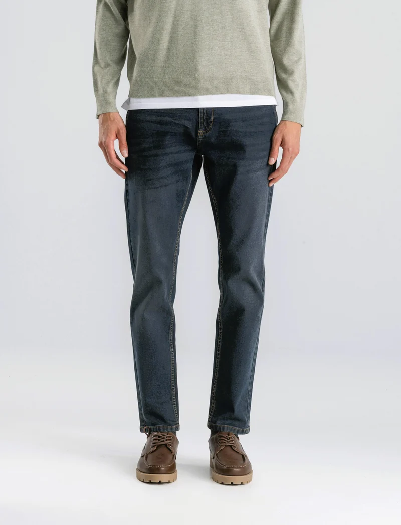 JEANS CHINO BLU SCURO - DENIM SCURO