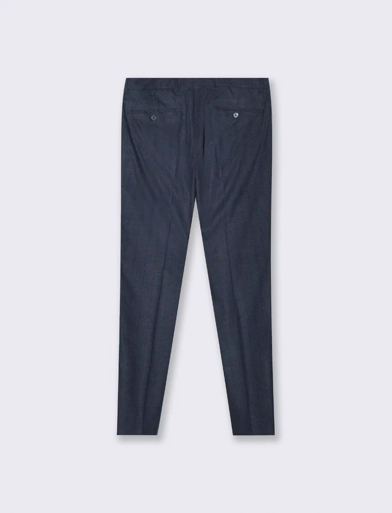 PANTALONI A RIGHE DA COMPLETO FORMAL FIT - Blu