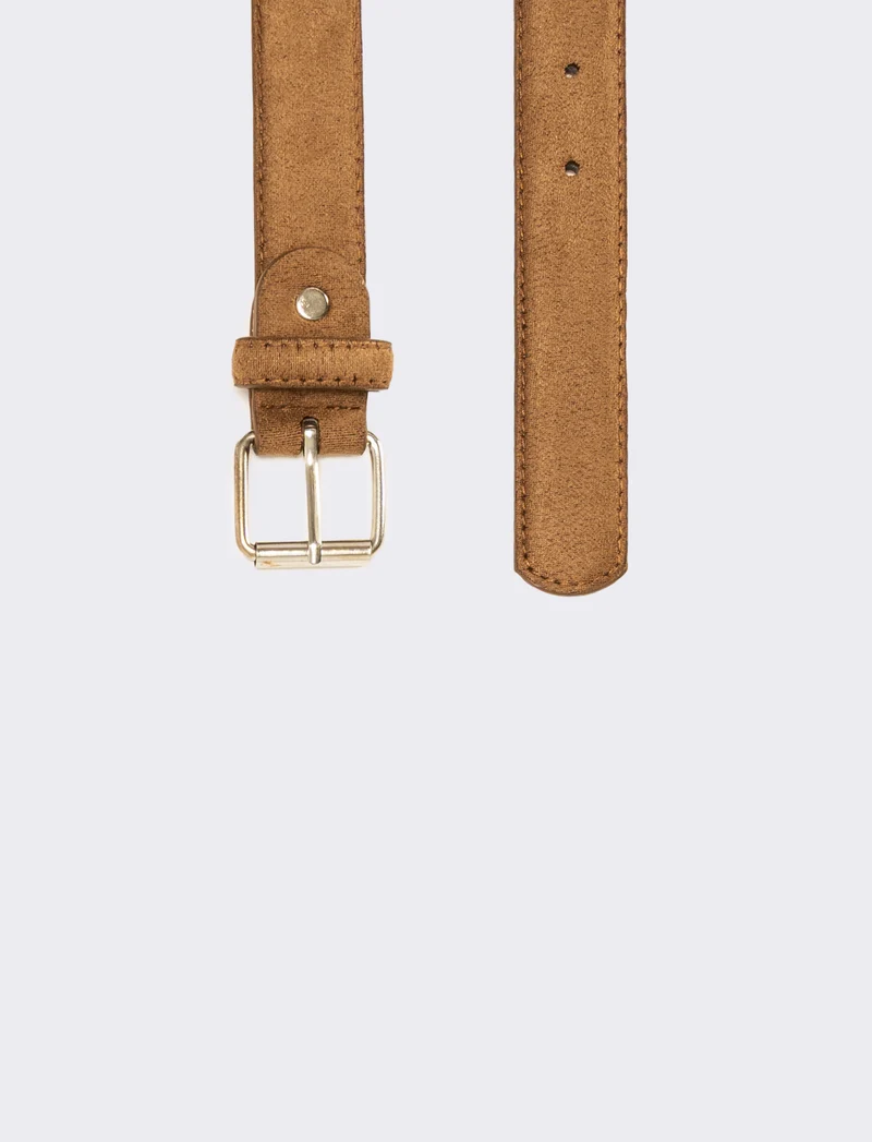 Cintura liscia h 2,5 cm 75-85 - Marrone