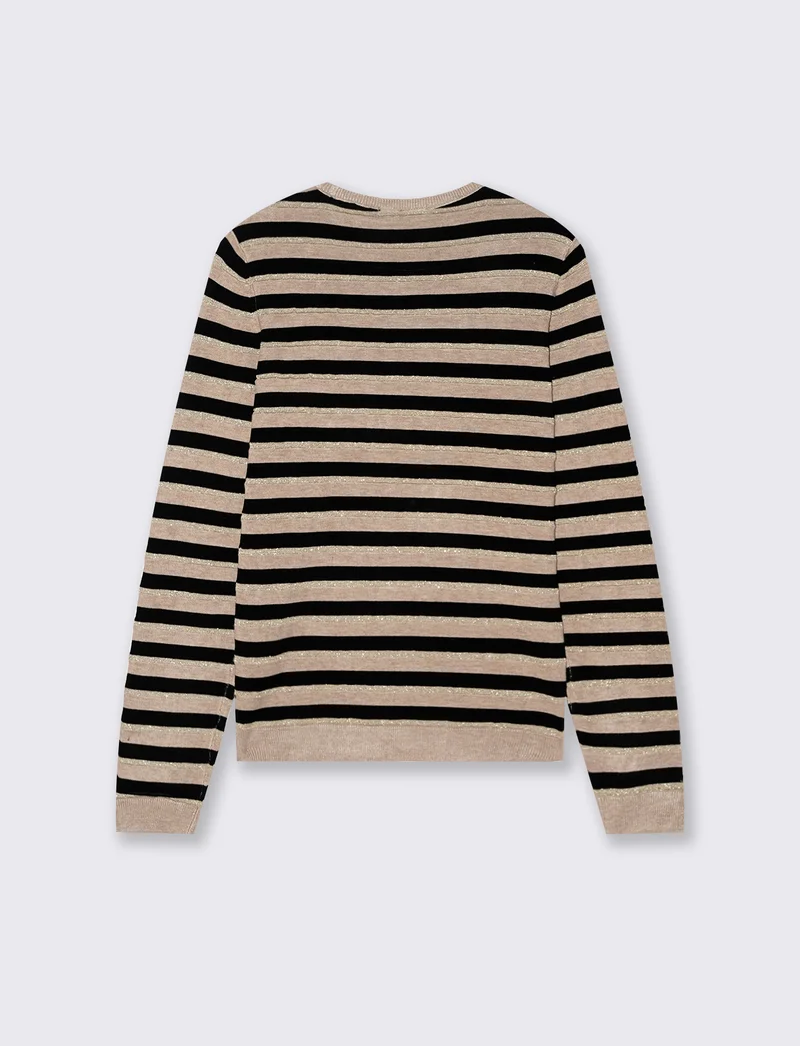 PULLOVER CON FANTASIA A STRISCE - var 2