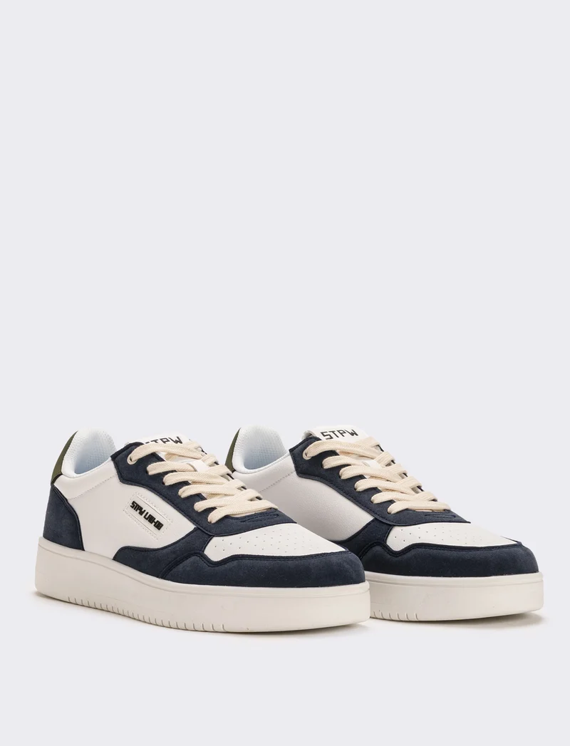 Scarpa bicolor da uomo - Blu