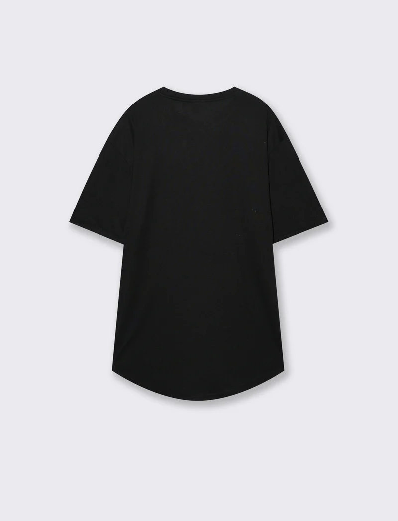 T-SHIRT LOOSE FIT - Nero