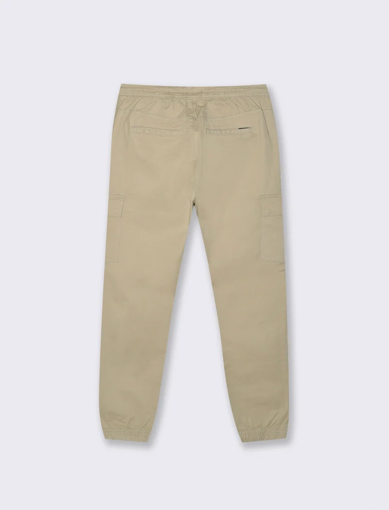 PANTALONI CARGO FIT - Beige