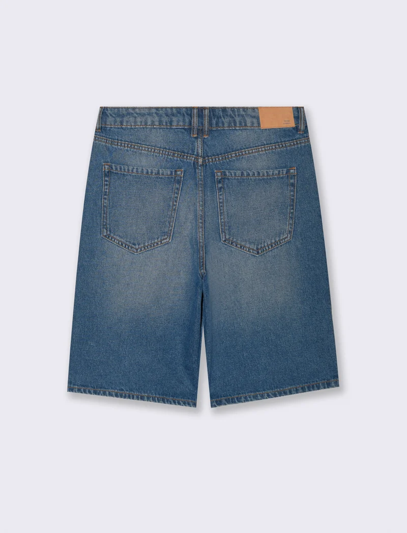 Bermuda in denim - Denim