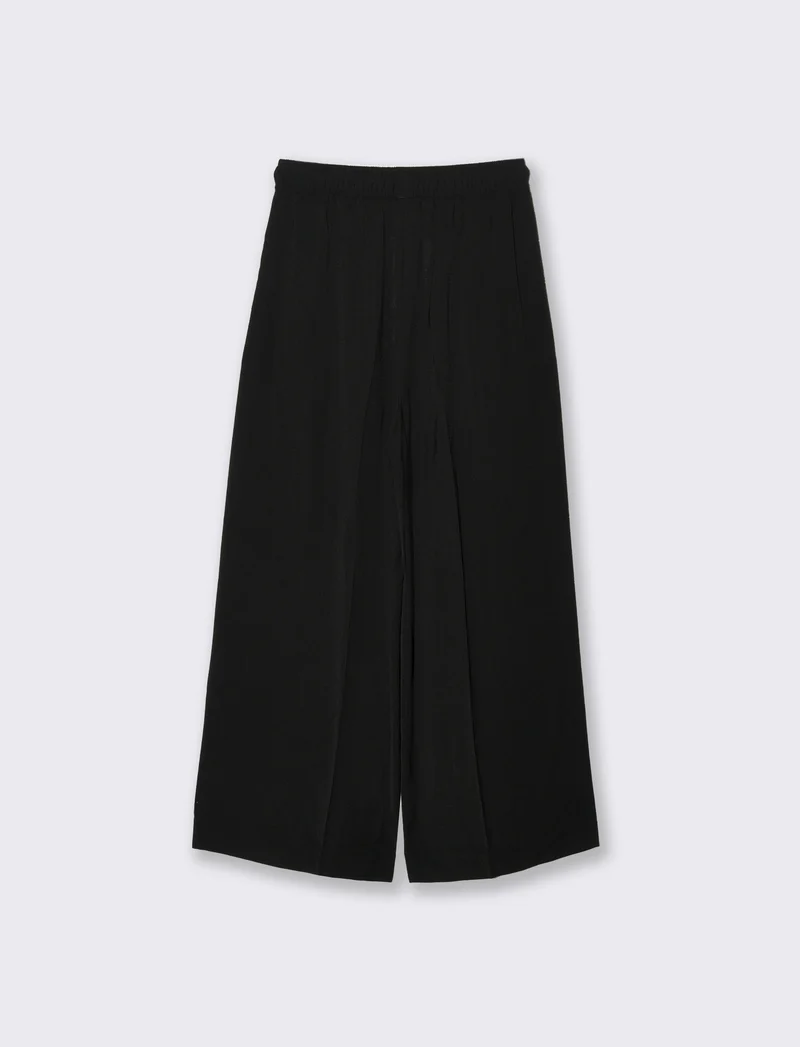 Pantalone con coulisse da donna - Nero