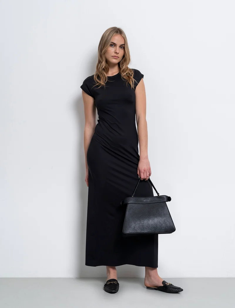Vestito lungo da donna - Nero