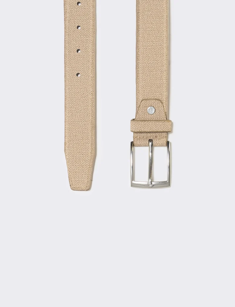 Cintura fusto strutturato elegante e versatile - Beige