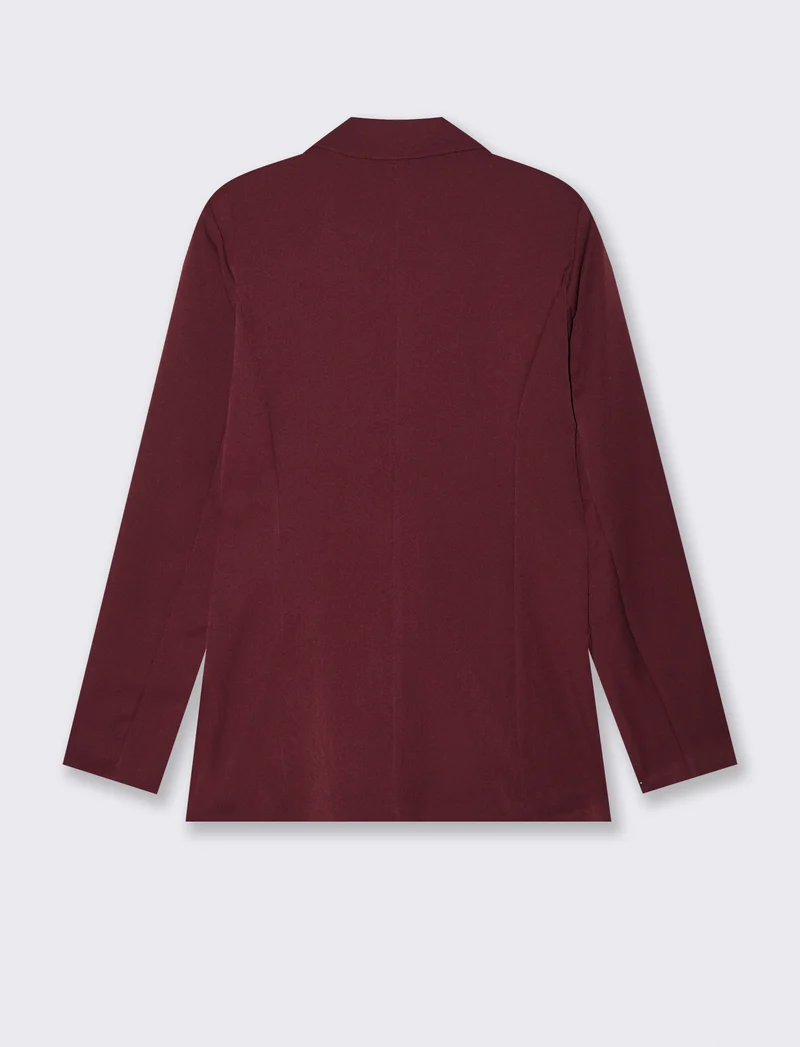 BLAZER MONOPETTO 1 BOTTONE - Bordeaux