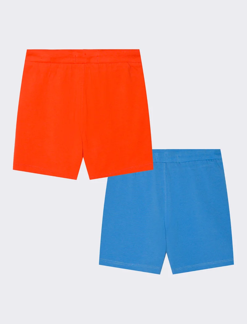 Completo canotta e pantaloncini casual - Rosso
