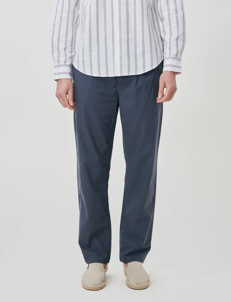 Pantaloni jogger in cotone con tasche - Avion