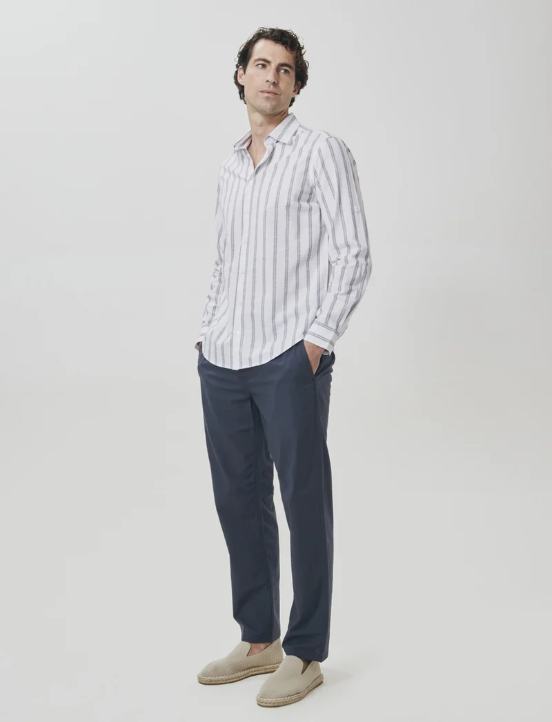 Pantaloni jogger in cotone con tasche - Avion