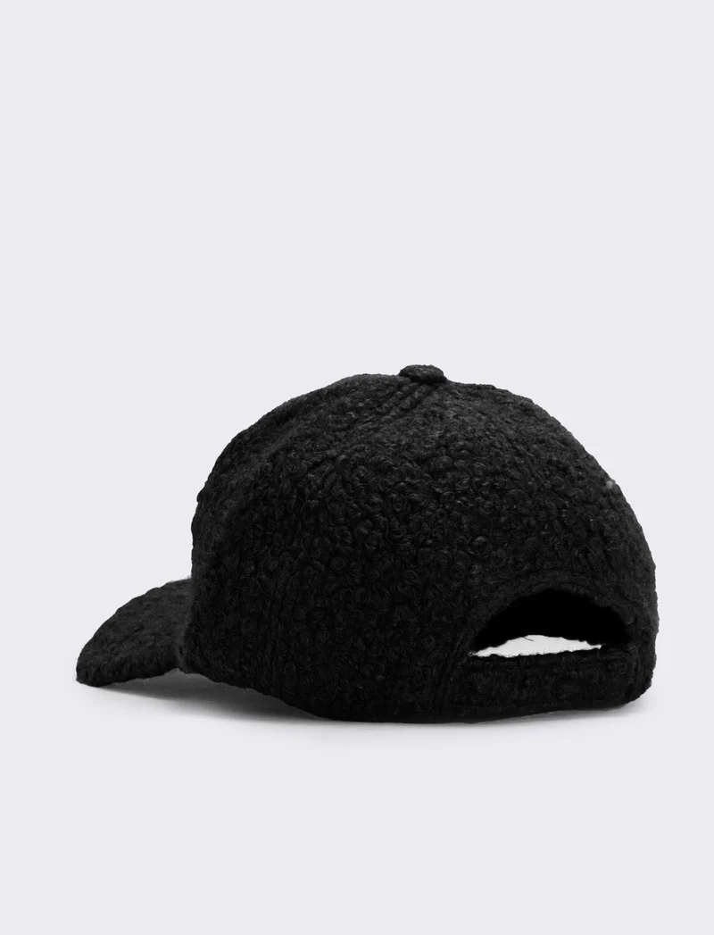 Cappello baseball agnellino donna - Nero