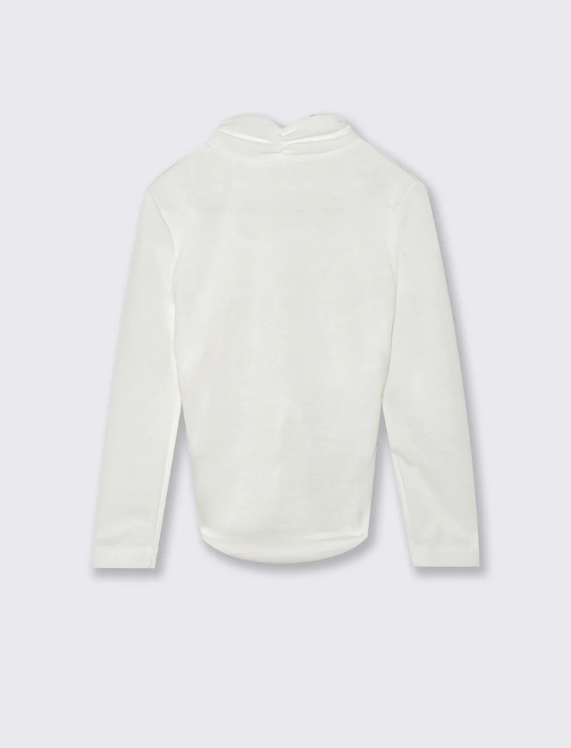 T-shirt manica lunga - Bianco