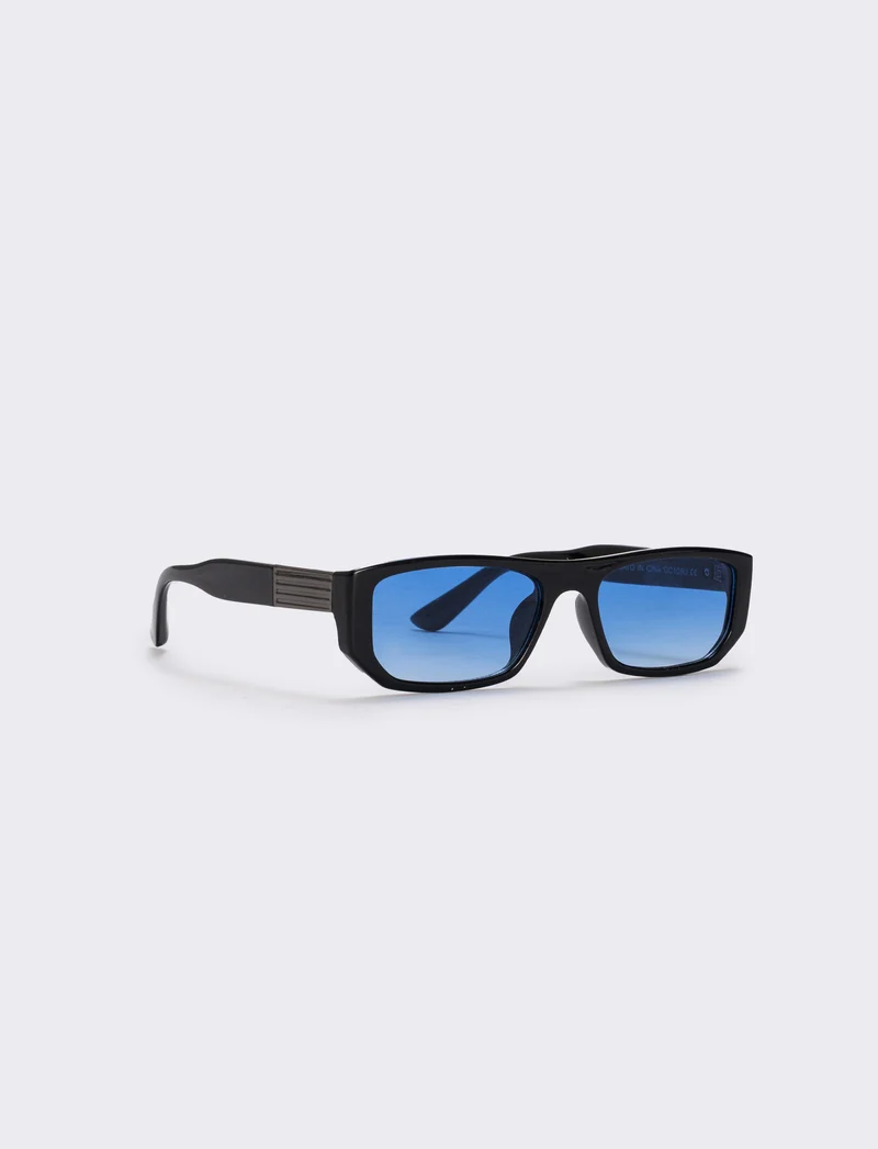 Occhiali da sole squadrati eleganti - Blu