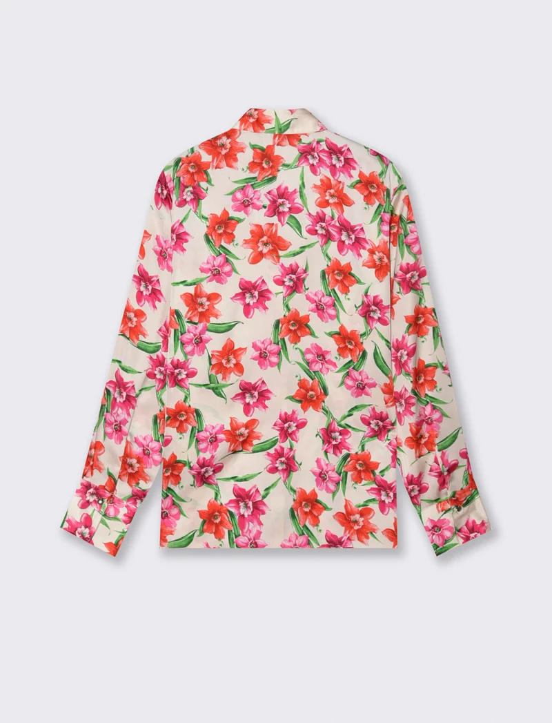 Camicia Manica Lunga con Nodo Frontale - var 1
