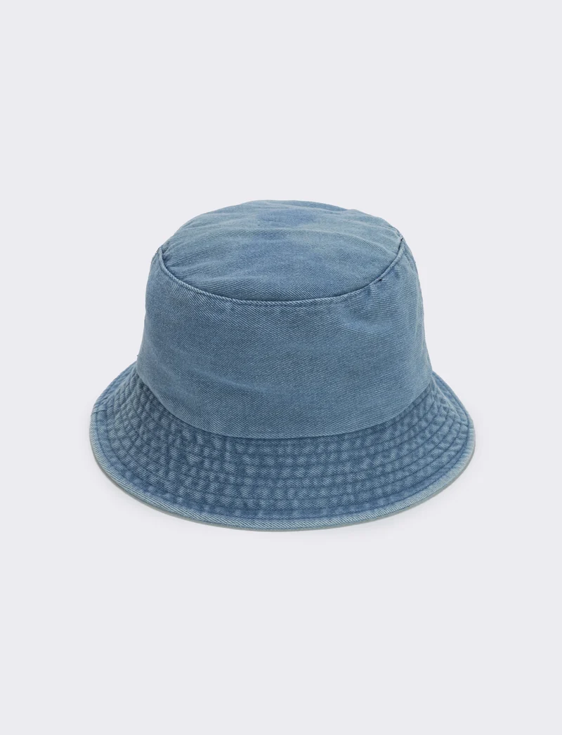 Cappello pescatore in denim - Denim