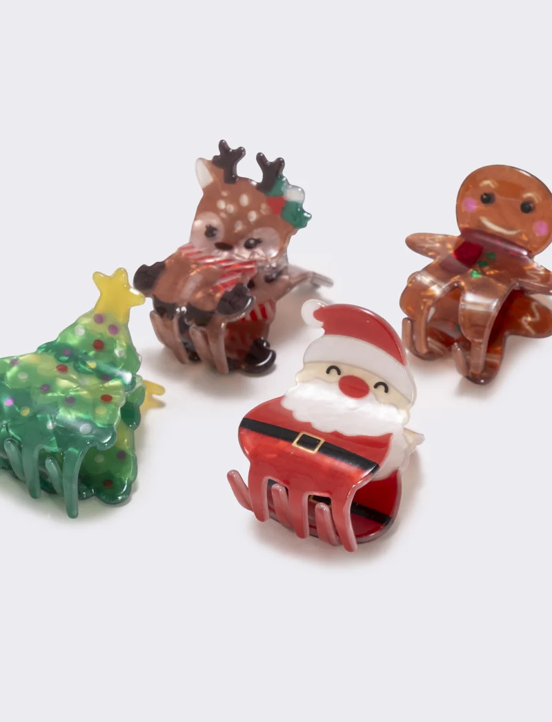 Pinza soggetti natalizi expo natale25 - Blu