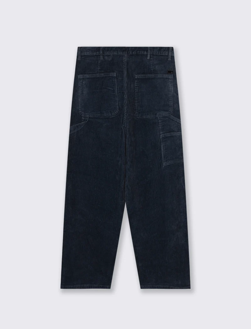 PANTALONI CARPENTER IN VELLUTO - Blu